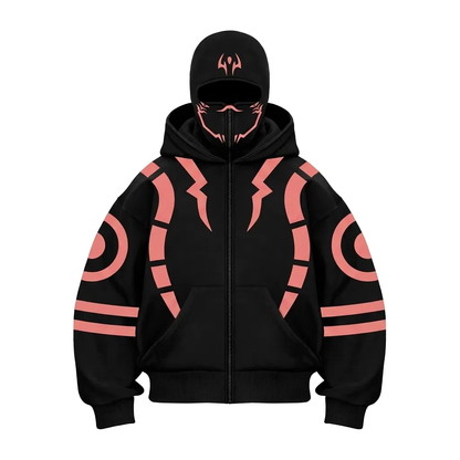 Jujitsu Kaisen Zip Hoodie Mask